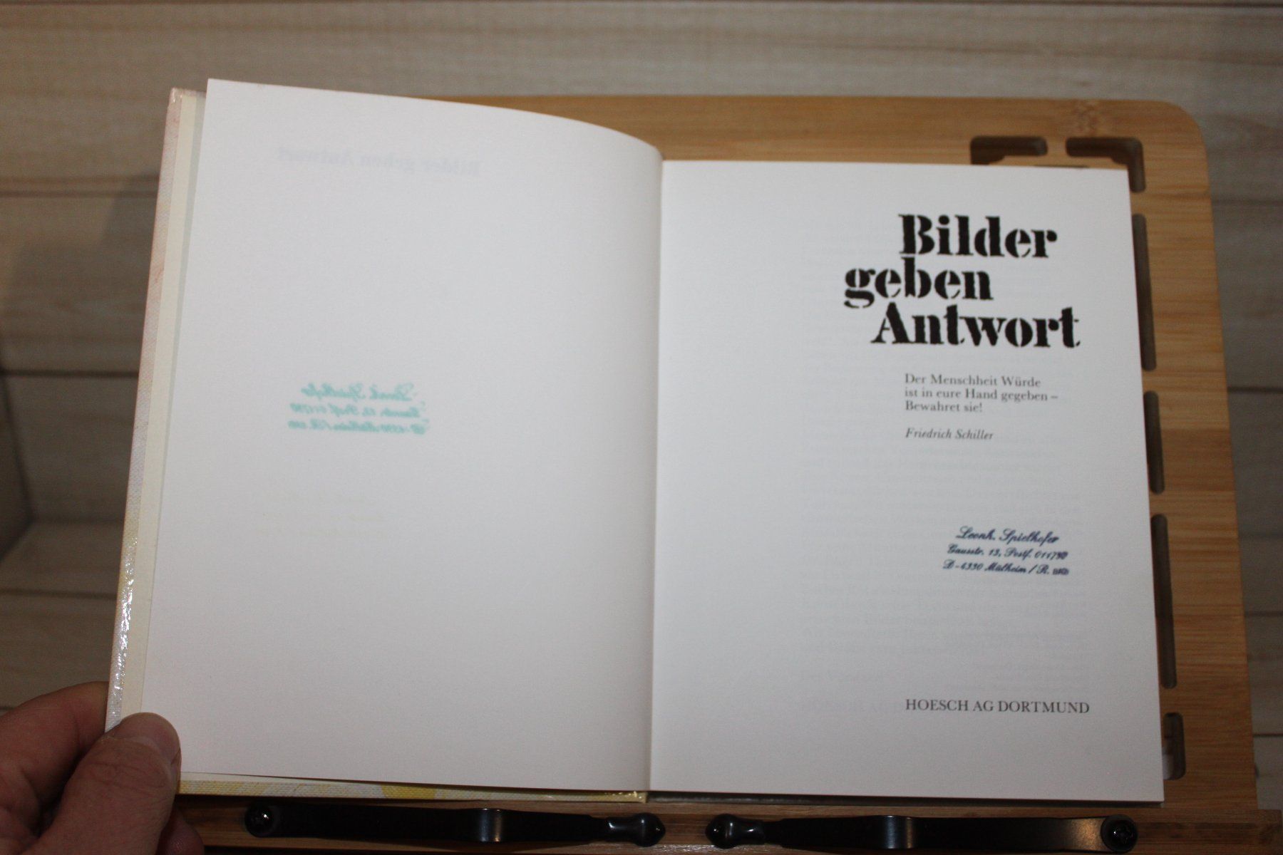 Bücher: Bilder geben Antwort - Günter Sieber – Gebraucht aus Kaden von Buchantiquariat 1