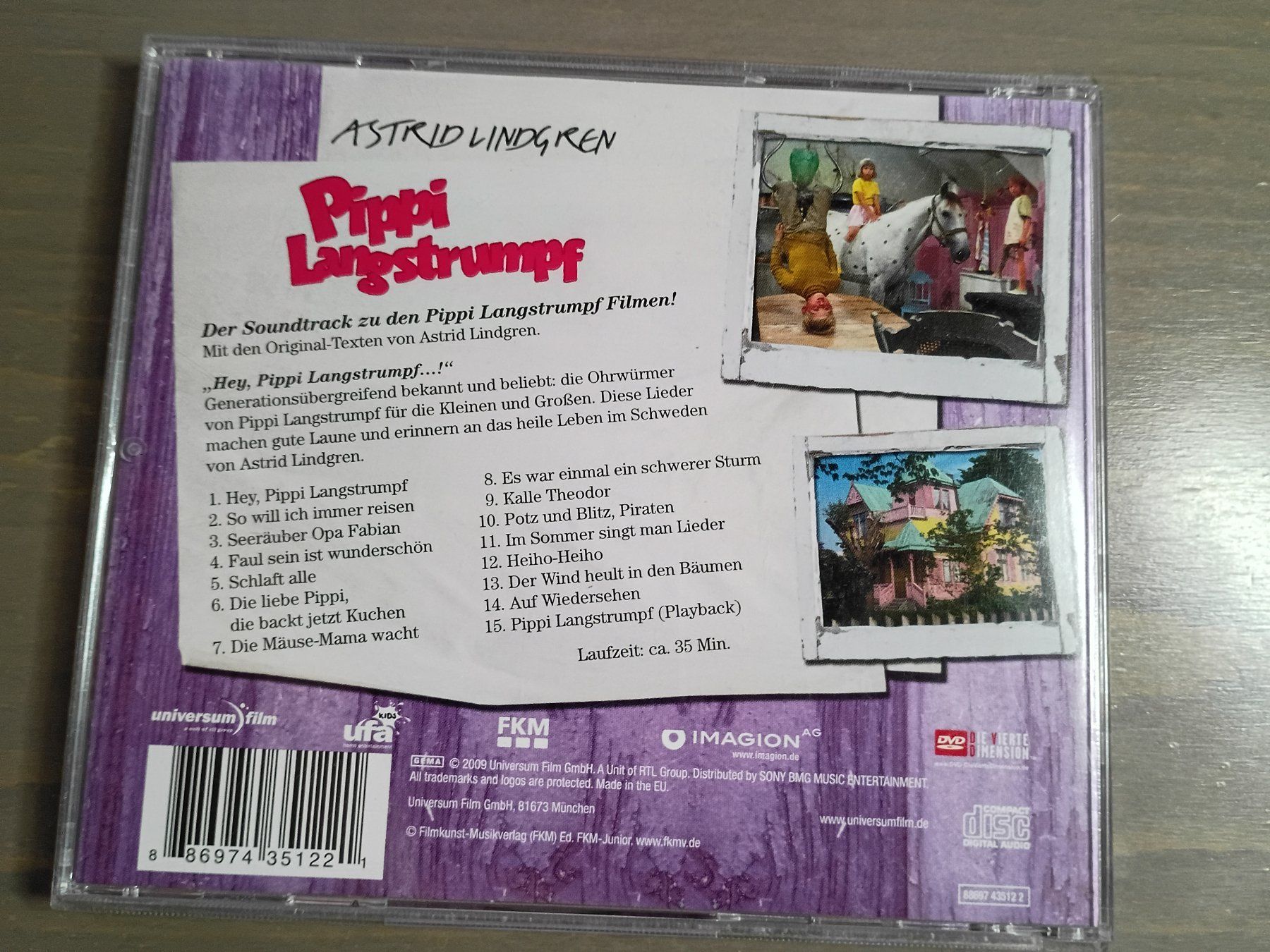 CDs: Pippi Langstrump Soundtrack Audio CD – D'occasion à Schaan par morebooks 1