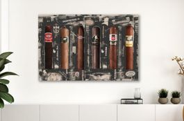 Cigar Collection Pop Art Kunst Zigarren Cohiba Davidoff Bild