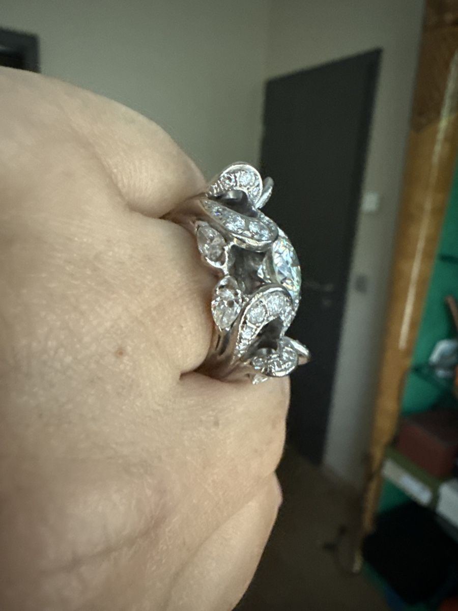Anelli: Diamonds engagement ring in white gold – Nuovo (secondo la descrizione) da Genève venduto da val_rp9x 3