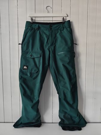 Quiksilver Highline Snowboard Pants Green Size S