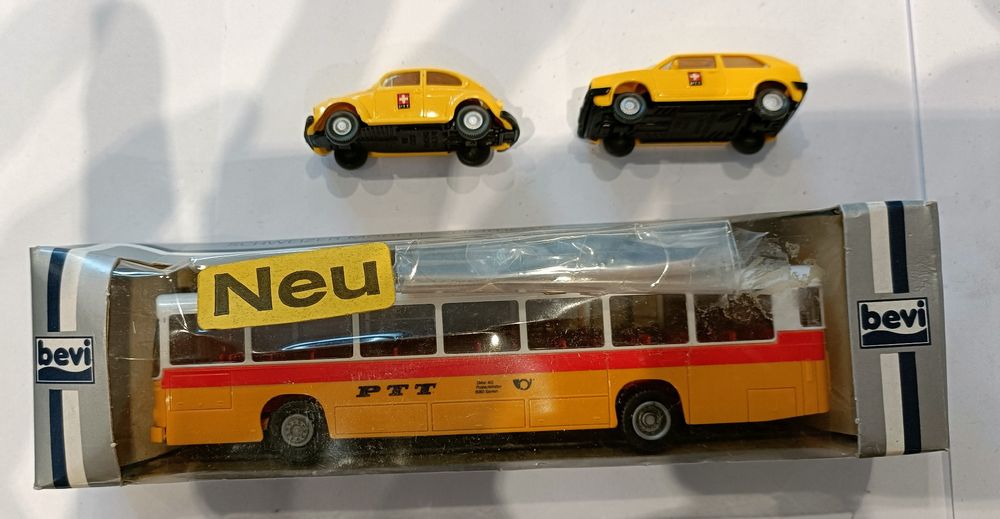 PTT Automodelle Schweiz neu, Postauto und Post Fahrzeuge (Neu (gemäss ...