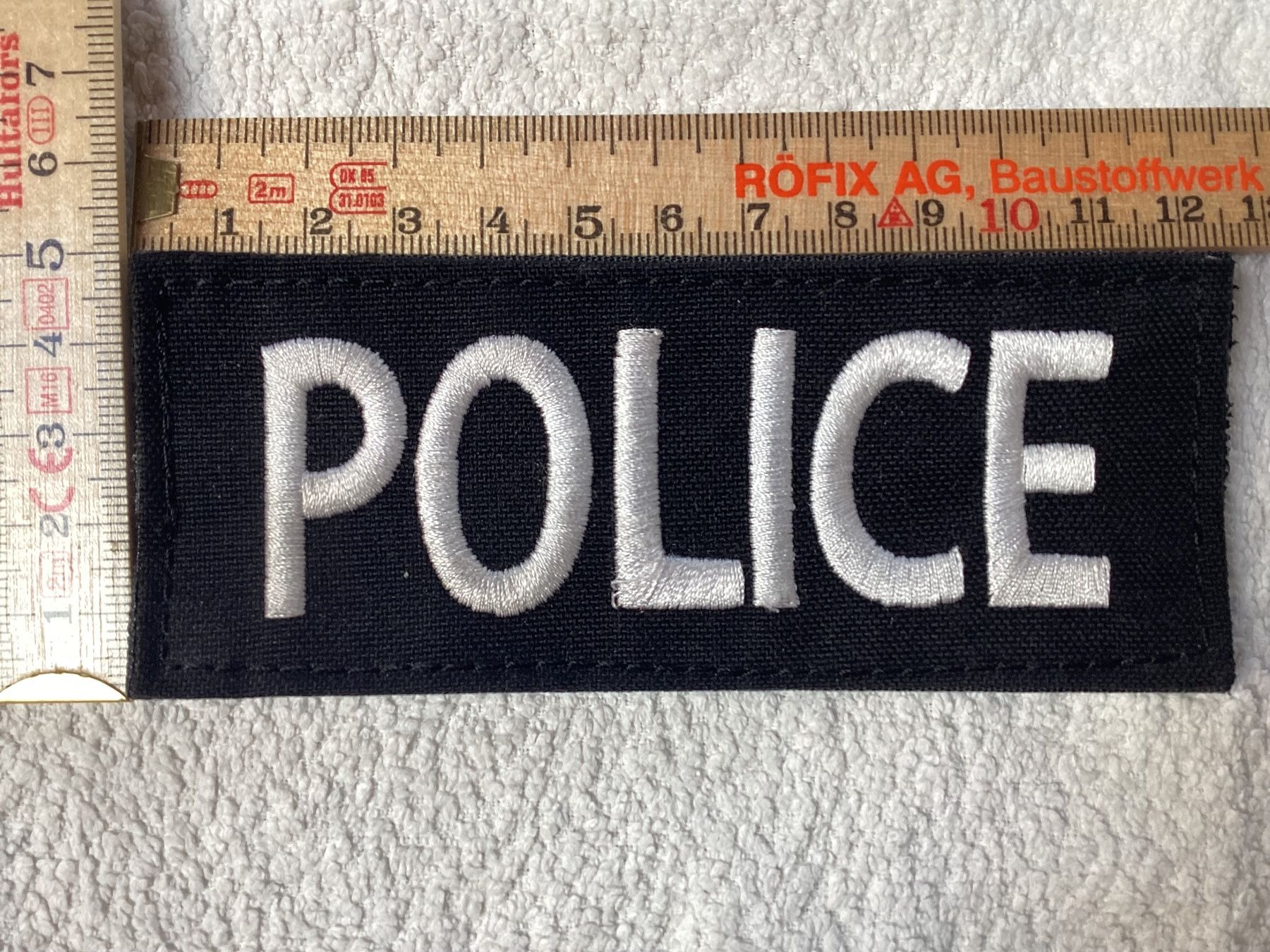 Schweizer Armee Plaketten & Abzeichen: Klett Police – Gebraucht aus niederurnen von Hagugelmann