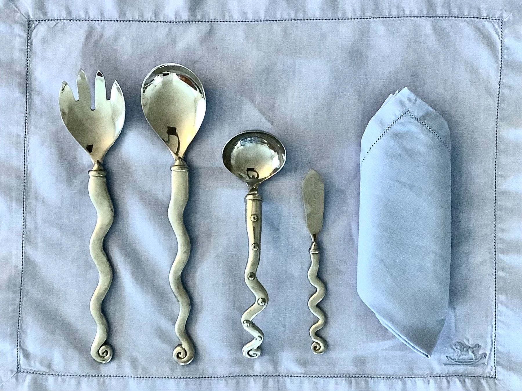 Set di posate: Salatbesteck Carrol Boyes Neu – Nuovo (secondo la descrizione) da Küsnacht ZH venduto da Vuit-on 3