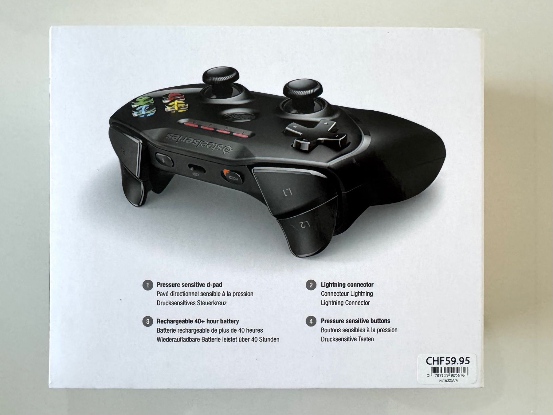 Manettes: SteelSeries Nimbus Wireless Controller – D'occasion à Hochwald par Stabilo-13 6