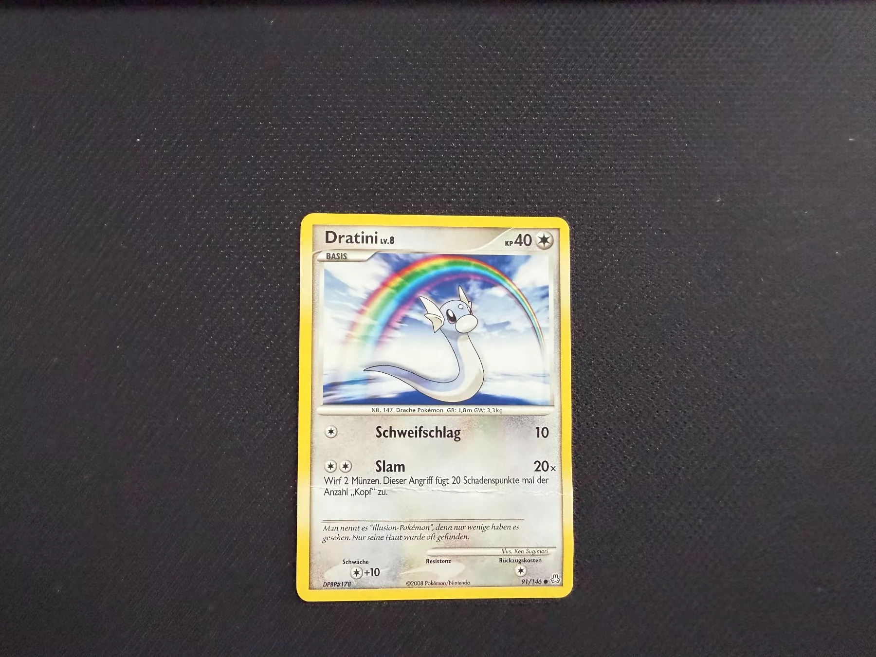 Pokémon Carte collezionabili: Dratini 91/146 – Usato da Zürich venduto da mountainwizard00