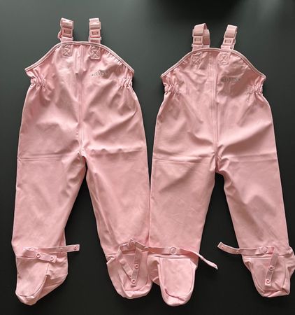 BMS Pink Rain Trousers 8-16 Months Excellent Condition