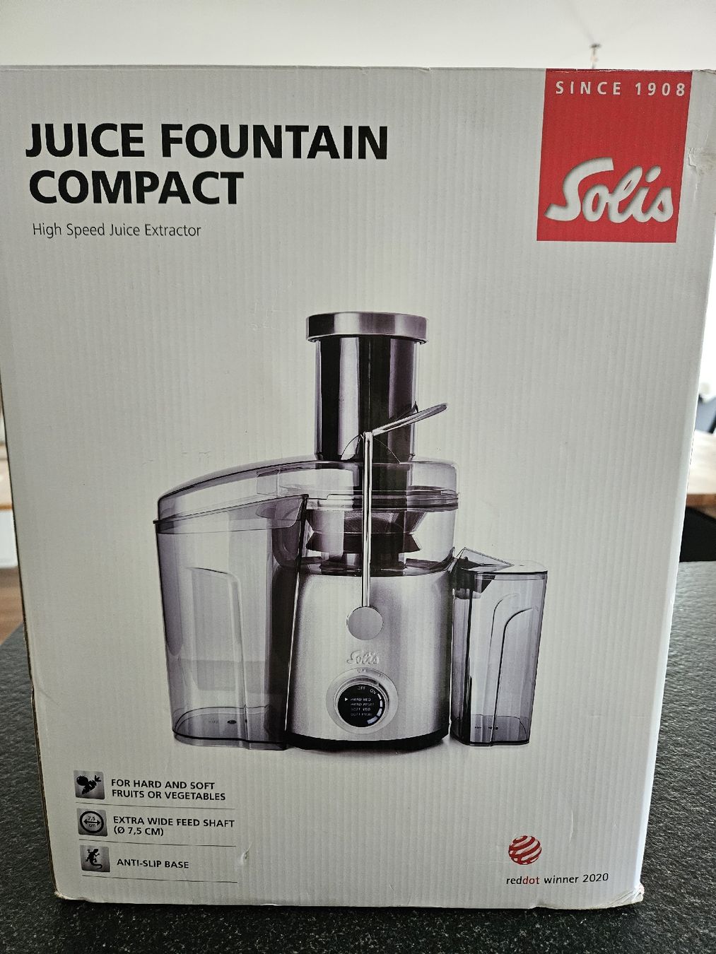Solis Elettrodomestici da cucina: Saftpress Solis Juice Fountain Compact – Nuovo e nell'imballaggio originale da Schüpfheim venduto da isa_ler18 1