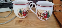 2 Niedliche Weihnachts-Tassen – Festliches Design