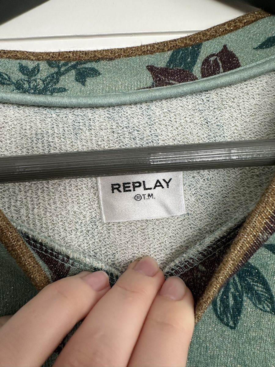 Replay Maglioni & Felpe: Replay Sweatshirt Peacock Pattern, Size S – Nuovo (secondo la descrizione) da Langnau am Albis venduto da vitaklimova 1