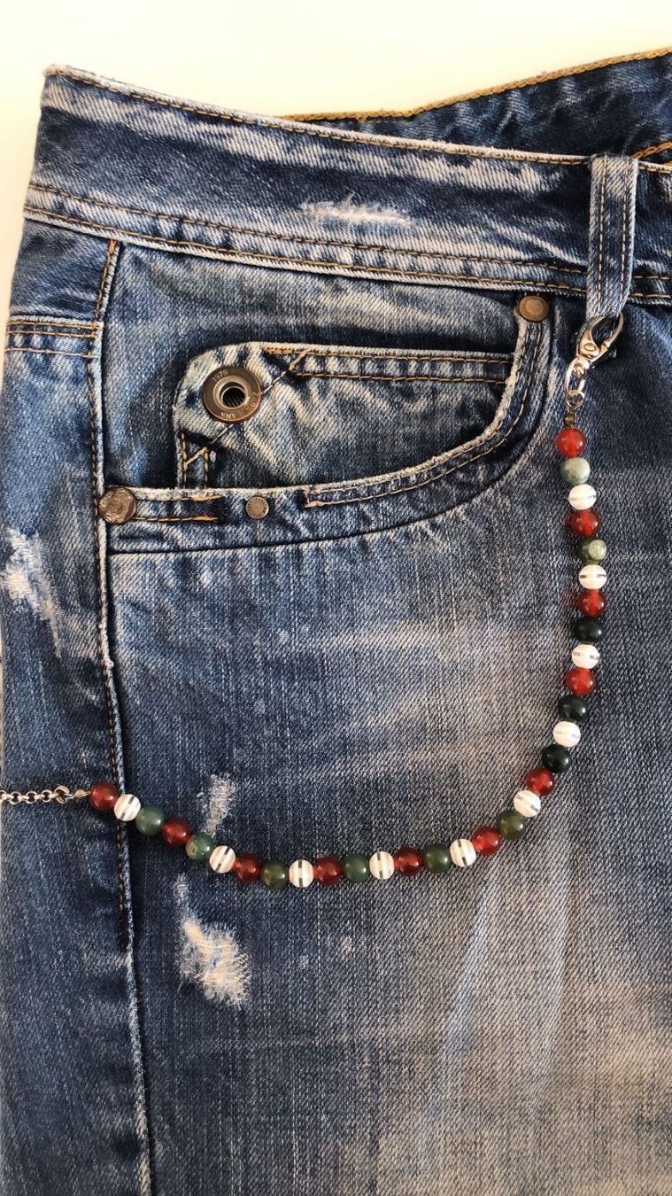 Pantaloni: Hosenkette Neu – Nuovo e nell'imballaggio originale da Biel/Bienne venduto da Bolagol9