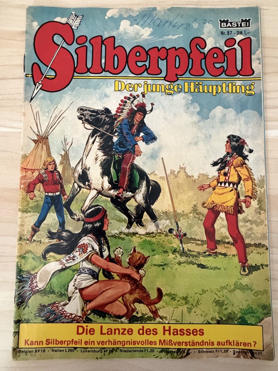 Comics: Silberpfeil Bastei Heft 87 mit Bonanza Leseprobe Bastei – Gebraucht aus Kehrsatz von Raboy