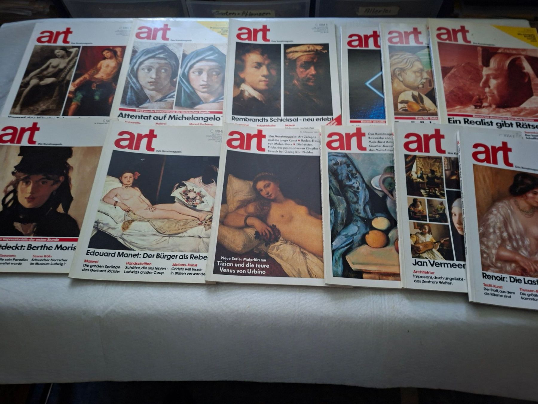 Revues & Magazines: art – D'occasion à Zürich par pie_99jd