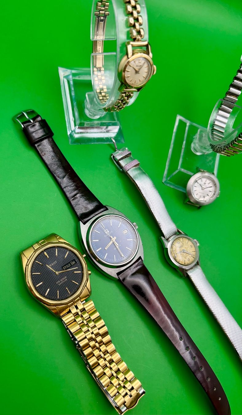 Uhren: 6 TISSOT UNKONTROLLIERT UND ALS Defekt – Defekt aus Rorschach von ZeitWerk.10 2
