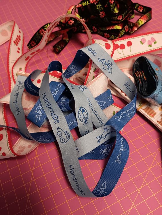 PandaHall 45m Baumwoll-Wimpelband 20mm - Fischgräten Köperband Für Näharbeiten