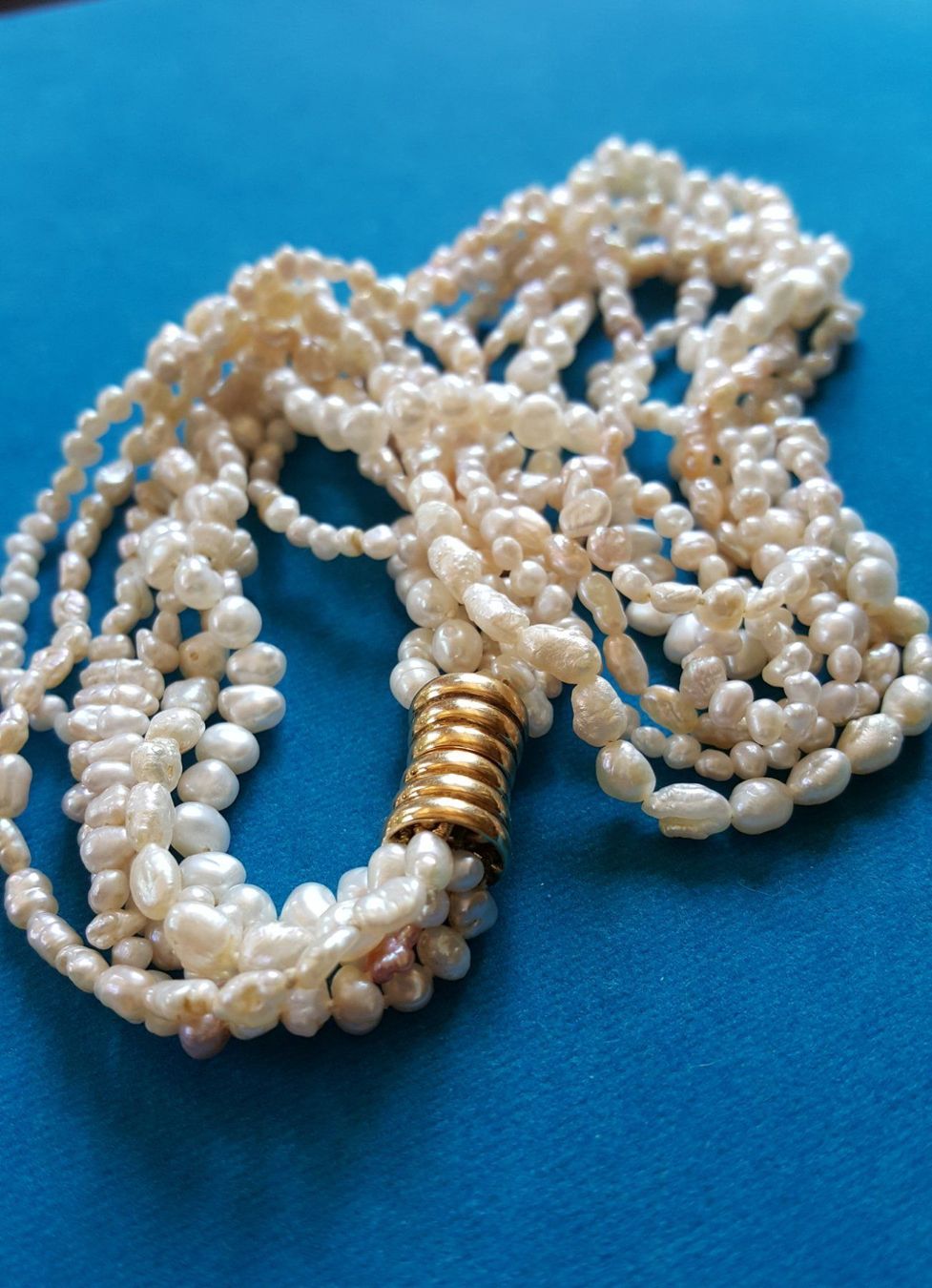 Ketten: 18 Karat 750 Gold Perlen Collier – Gebraucht aus Wald ZH von Aniade 4