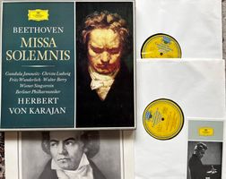 Beethoven – Missa Solemnis Karajan 2 LP DGG Tulip Box
