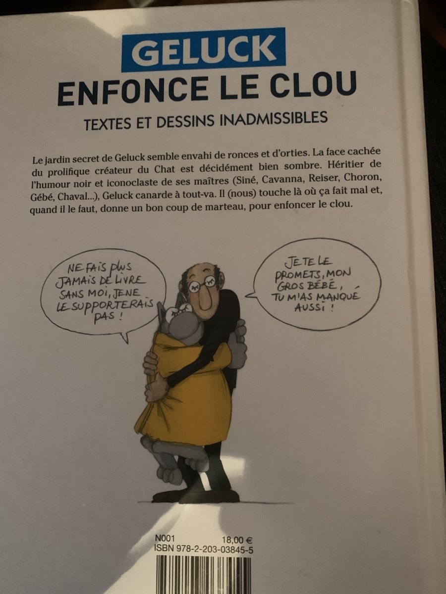 Fumetti: Geluck enfonce le clou – Usato da Cousset venduto da Agorboss 2