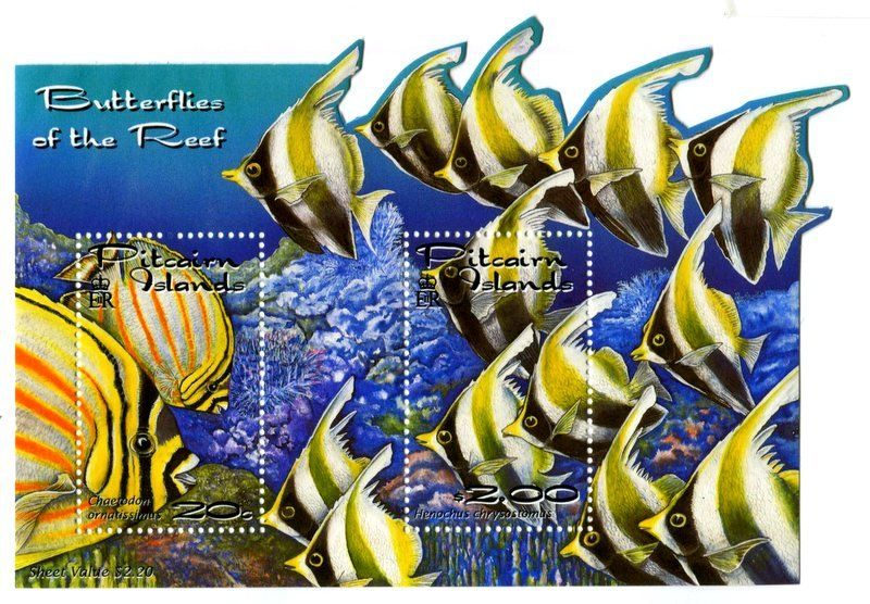 Tous les timbres: Block "Fische". Pitcairninseln – Neuf avec emballage d'origine à Basel par Butsch5