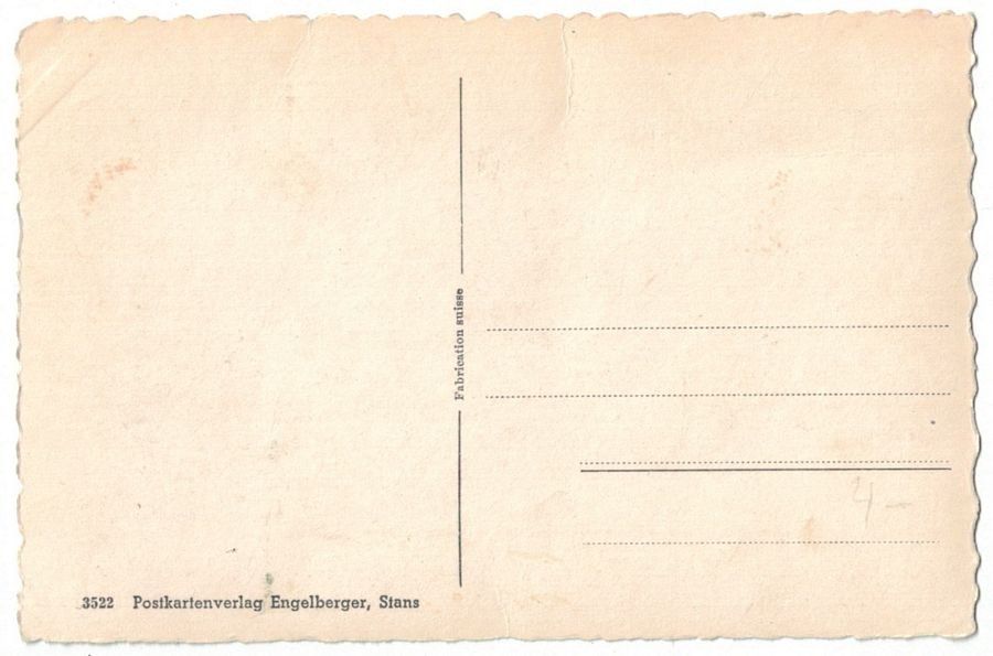 Cartoline postali: Buochs, um 1940 – Usato da Frauenfeld venduto da POML 1