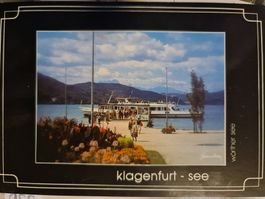 Postkarte Wörthersee Klagenfurt - See