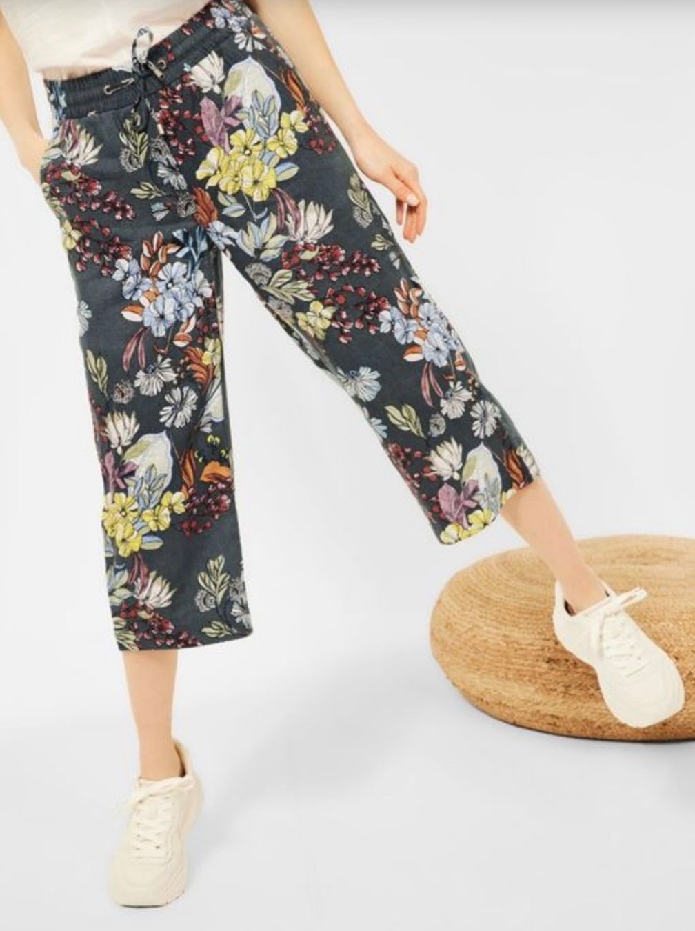 Cecil Pantalons: Cecil Leinenhose 3/4 Culotte L – D'occasion à Meilen par Sura18