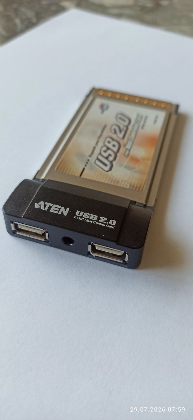 Componenti elettronici: USB 2.0 Host Controller Card / ATEN – Nuovo (secondo la descrizione) da Fahrweid venduto da smeraldo10