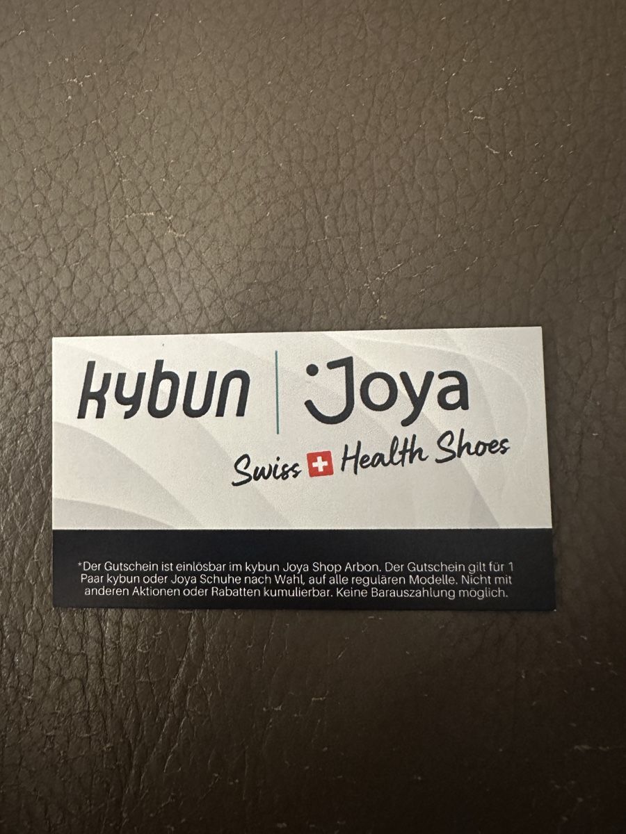 Kybun Buoni: Kybun-Joya Gutschein – Nuovo e nell'imballaggio originale da Romanshorn venduto da ila_2nzf 1