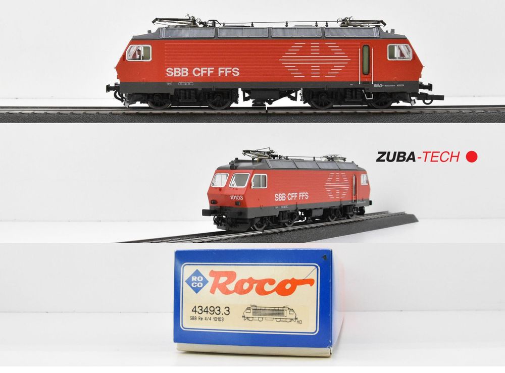 Roco 43493.3 E-Lok Re 4/4 IV SBB H0 GS Analog mit OVP (Gebraucht) in St ...