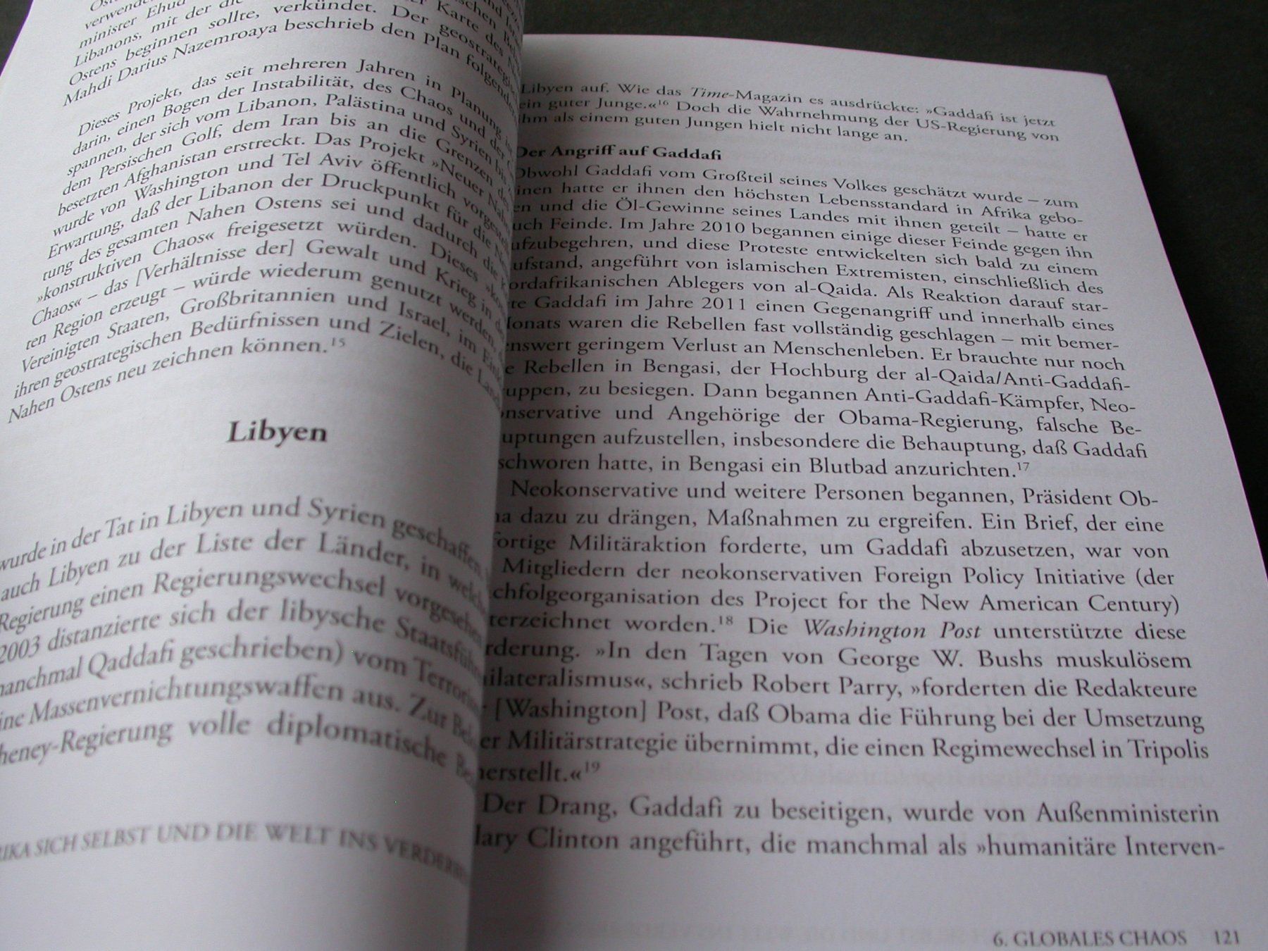 Livres: Globales Chaos – D'occasion à Zürich par Marcel6887 2