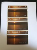 Taxcard ungebraucht