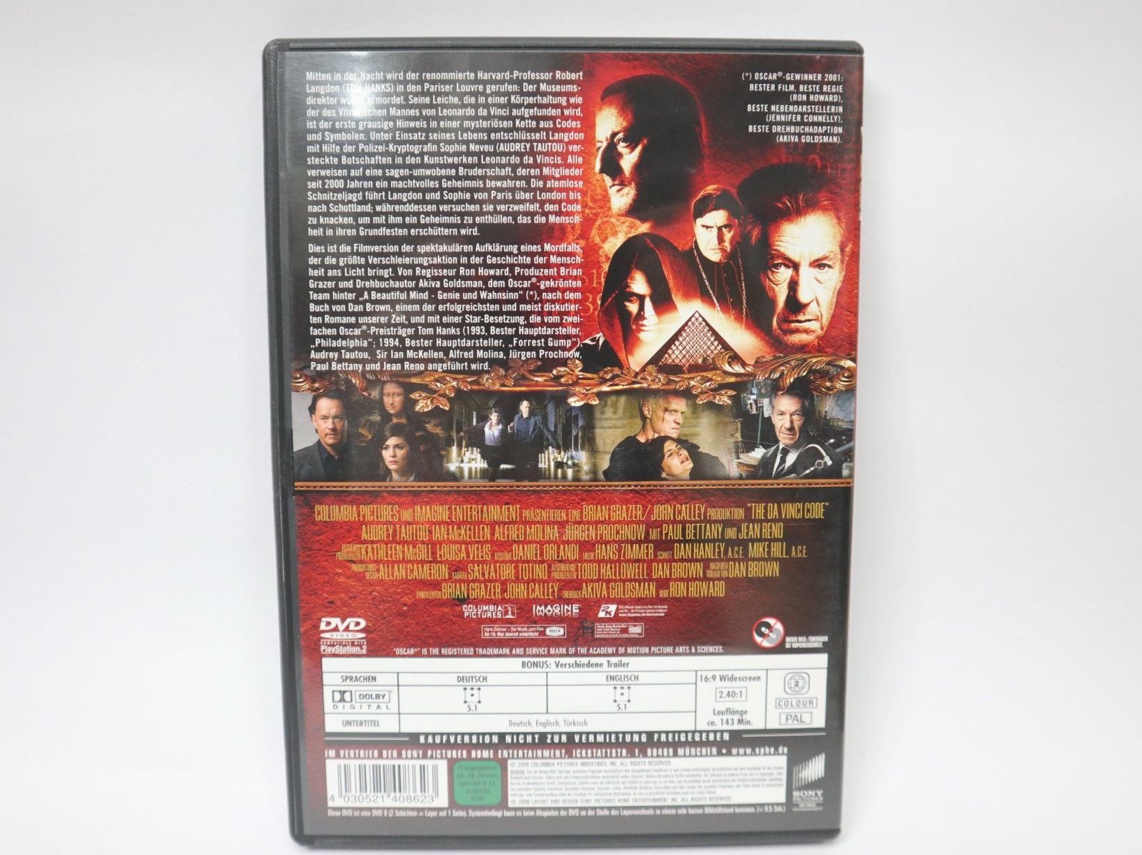 Tutti i DVDs: DVD The Da Vinci Code, Sakrileg – Usato da Eschenbach SG venduto da Astalavista 1