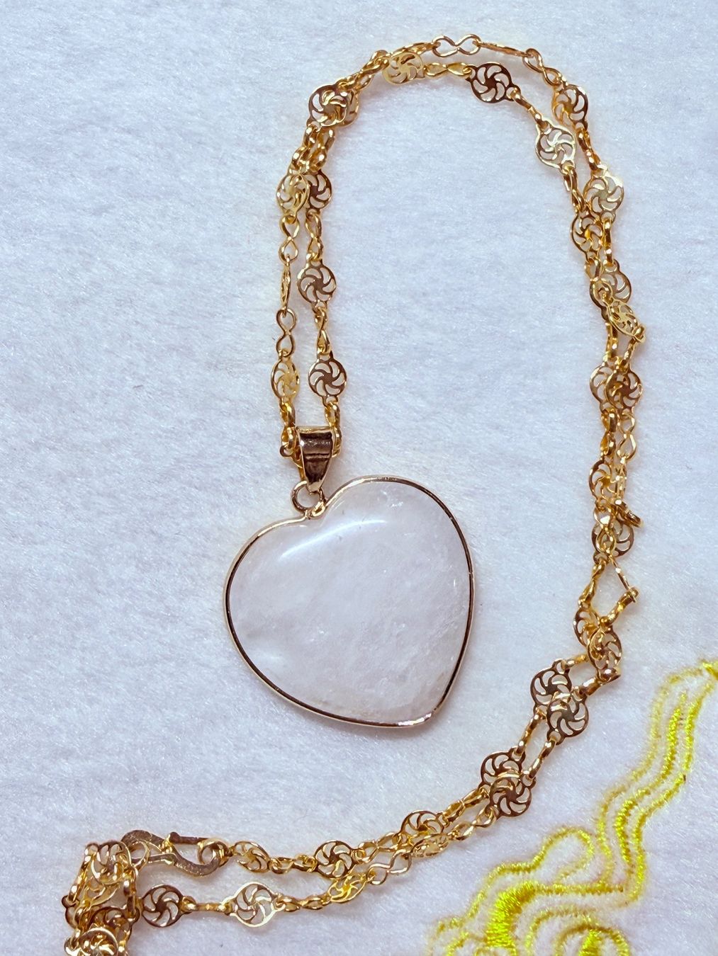 Catenine: Collier Cœur Cristal – Nuovo e nell'imballaggio originale da St-Maurice venduto da Sandrinette123 2