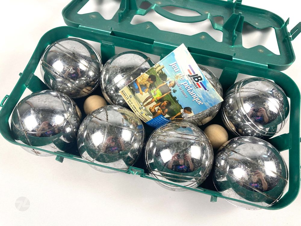 Mondo Toys Strandboccia Set - 8 Kugeln In 4 Farben Mit Tragetasche Für Strand & Garten