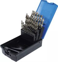 HSS-Spiralbohrer-Satz, 1 - 13 mm,  25-tlg.