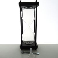 Sanduhr 0.5 - 6 Minuten 25 cm zum mit eigenem Sand füllen