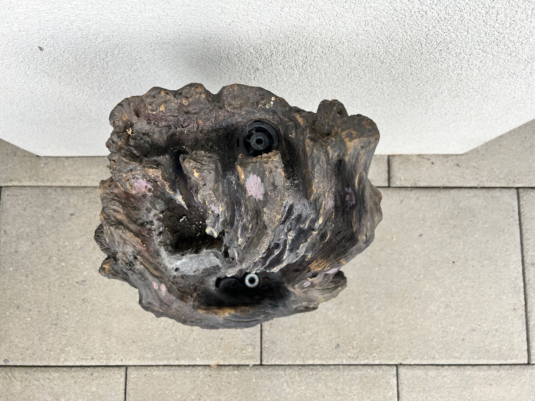 Stagni & Fontane ornamentali: Zimmerbrunnen in Holzstamm Optik – Usato da Kriens venduto da scubydo 5