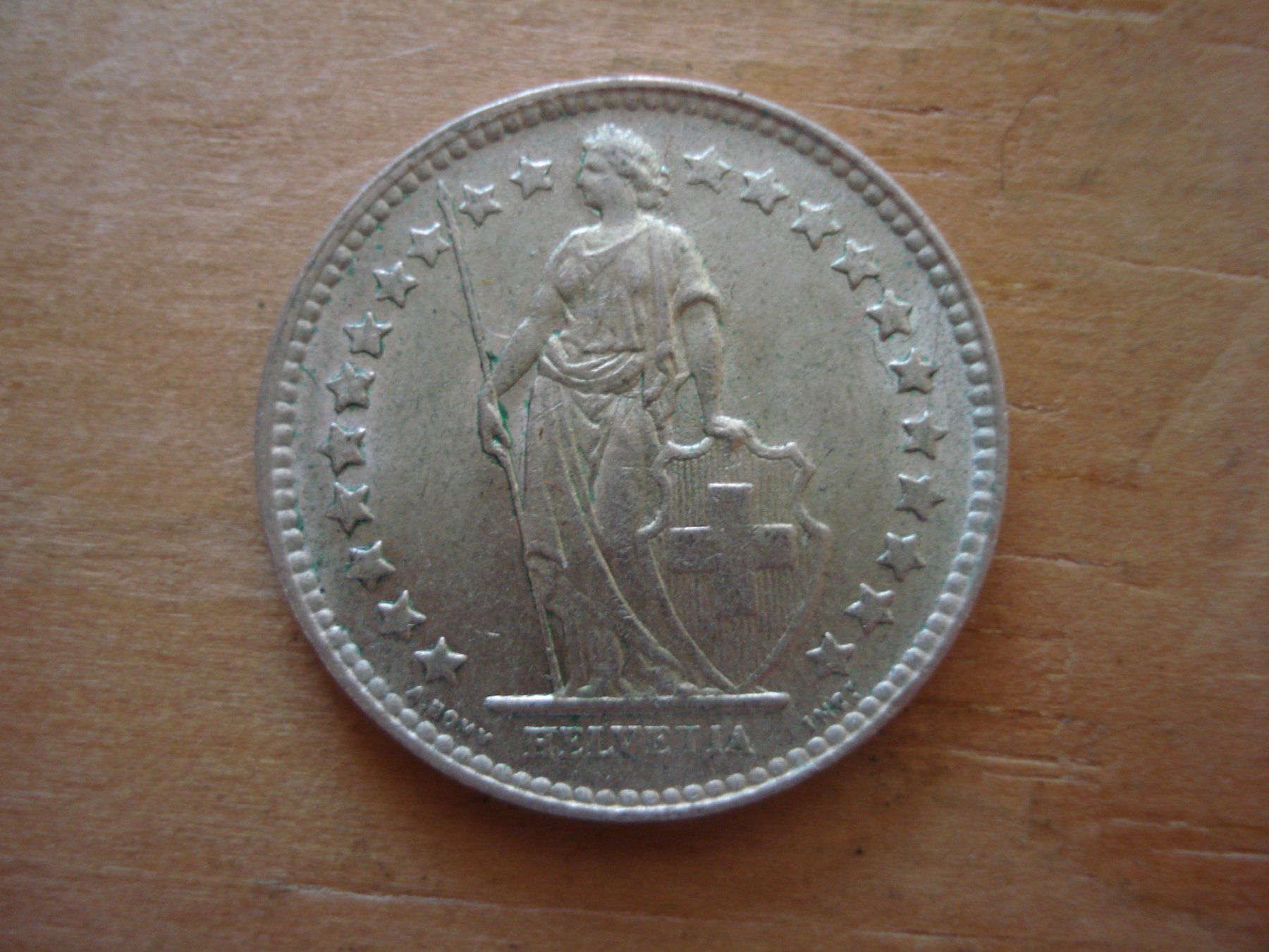 Tutti le monete: (N4) 1/2 Franken 1944 UNZ – Usato da Erlach venduto da Net-Coins 1