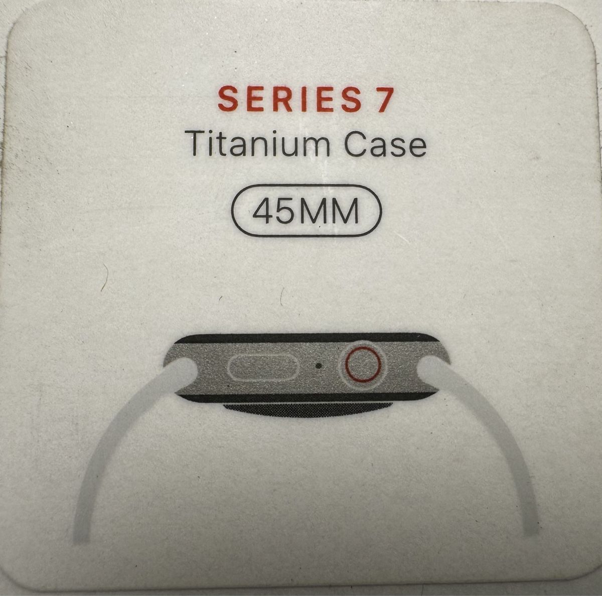 Apple Smartwatch: Apple Watch Series 7, 45mm, Titanium CEL – Gebraucht aus Mels von  7