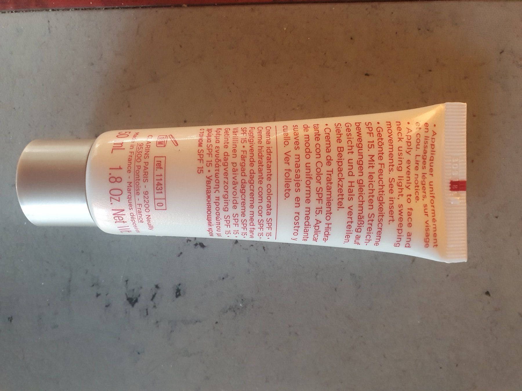 Make-up: Clarins creme de soins 02 honey – Usato da Moosseedorf venduto da Sonnenschein.. 1