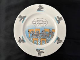 Lustiger Kinderteller "Das böse Wort" von Uli Stein von 1992