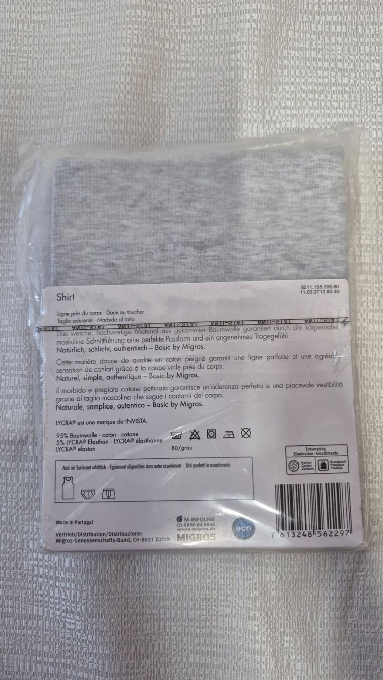 John Adams T-shirt: *** NEU Shirt  grau in S *** Briefpost – Nuovo e nell'imballaggio originale da Villars-sur-Glâne venduto da snacks01 1