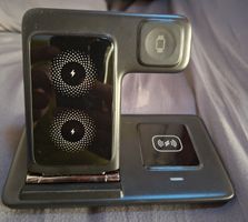 Station de charge sans fil 3 en 1 modèle Z11 noir