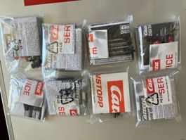 Set Kleinteile, Spiegel , Schleifer für Carrera 132 Autos