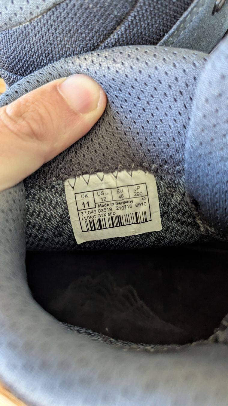 Lowa Herrenschuhe: LOWA Wanderschuhe Gr. 46 Grau – Gebraucht aus Zürich von seb_6568 4