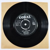 Single: BUDDY HOLLY - Baby I Don't Care / Valley Of Tears