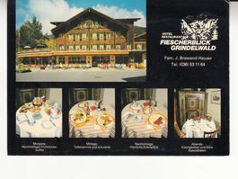 Grindelwald Fiescherblick ca. 1970