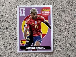 Panini Extra Sticker Lamine Yamal neu