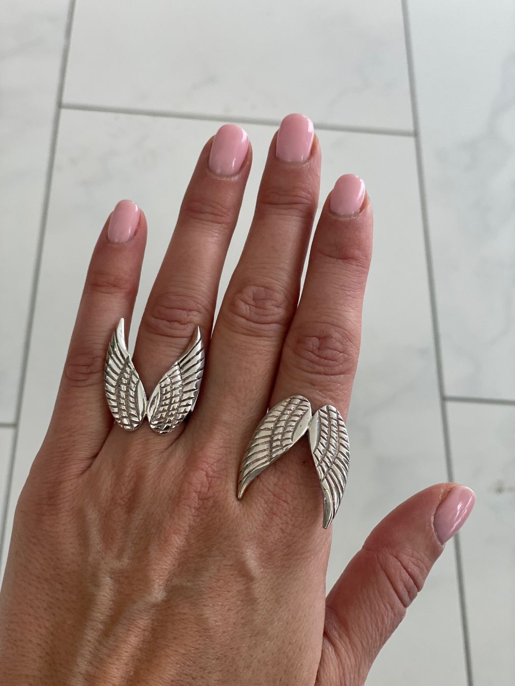 Anelli: Fingerring, Silber – Nuovo (secondo la descrizione) da Au ZH venduto da Daiga