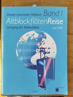 Lehrgang für Altblockflöte "AltblockflötenReise", Band 1+3CD